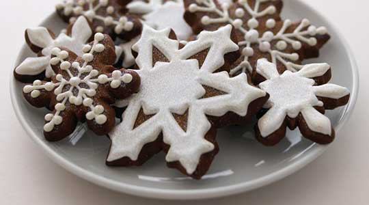 Pfeffernusse Snowflakes
